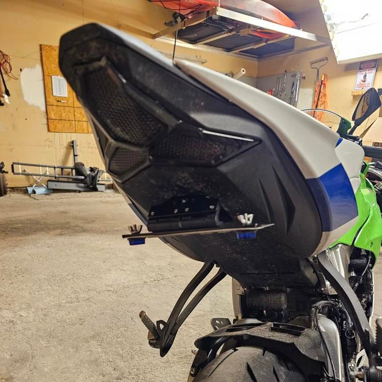 Zx6r tail outlet tidy