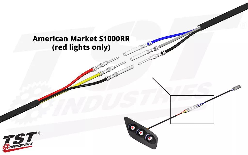 BMW S1000RR Integrated Rear Light