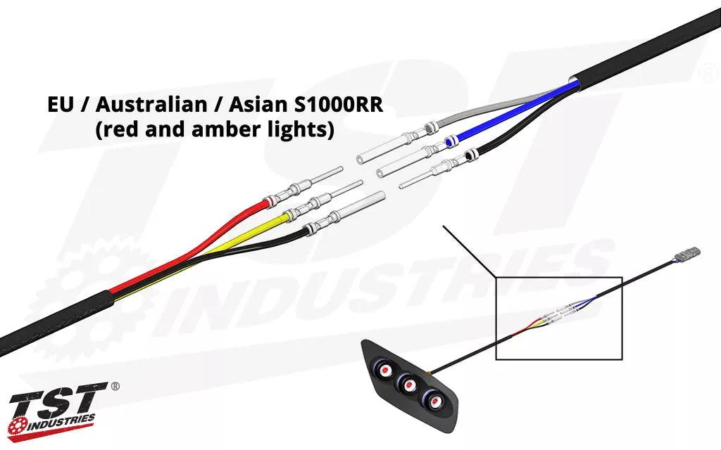 BMW S1000RR Integrated Rear Light