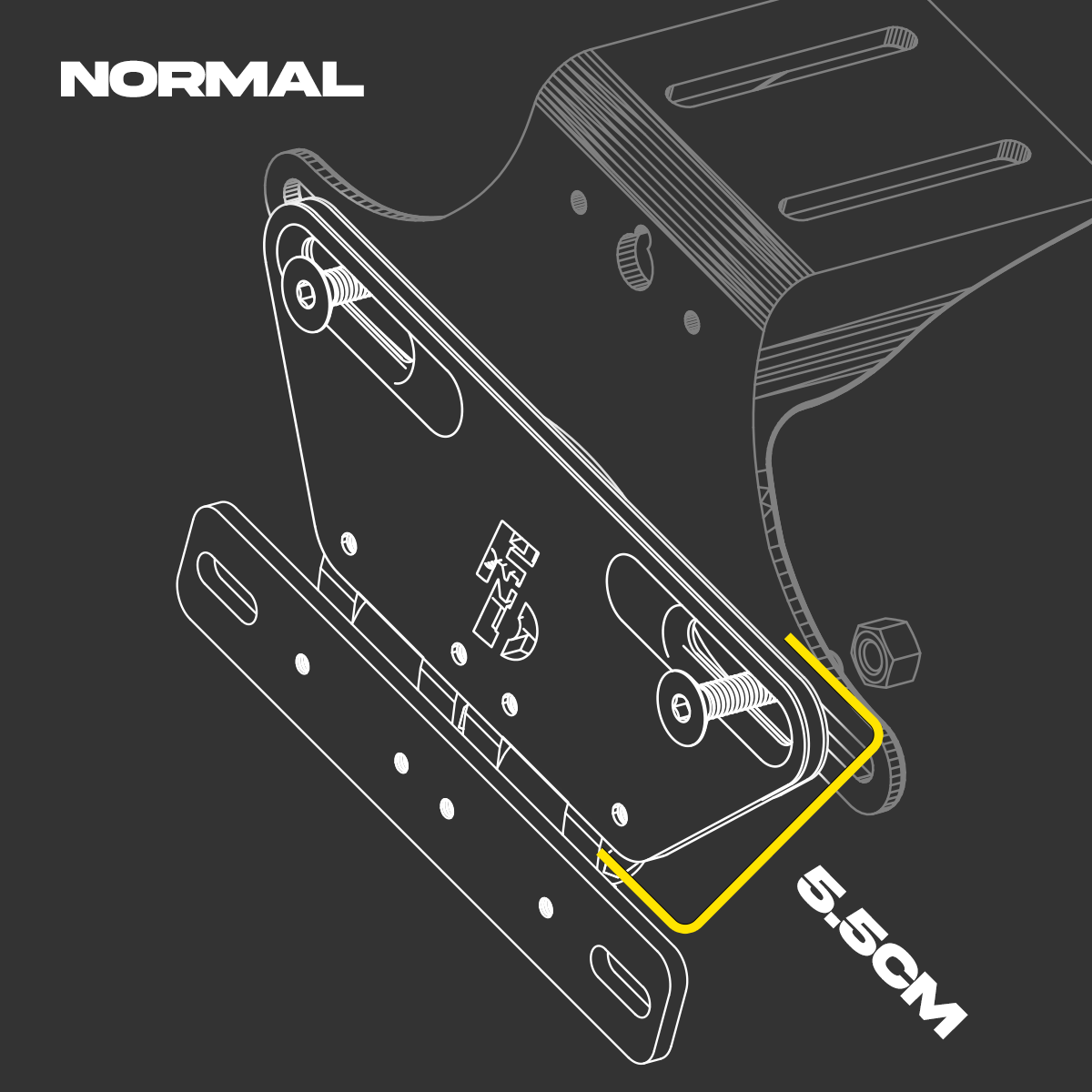Universal Adjustable / Flip Bracket
