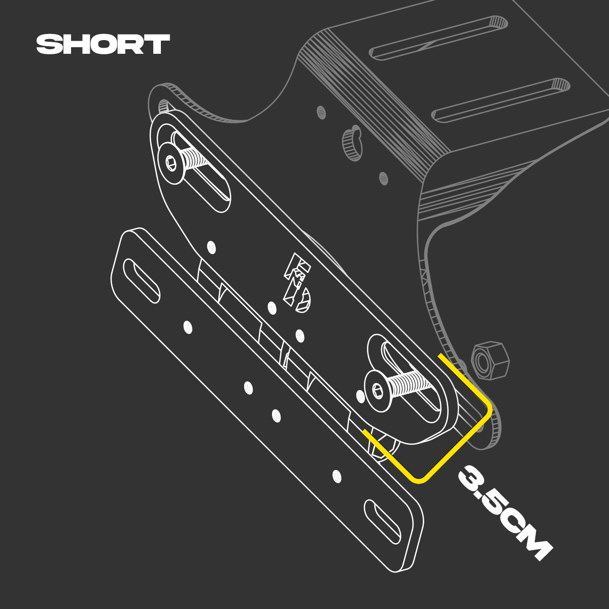 Universal Adjustable / Flip Bracket
