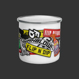 Stickerbomb Metal Cup