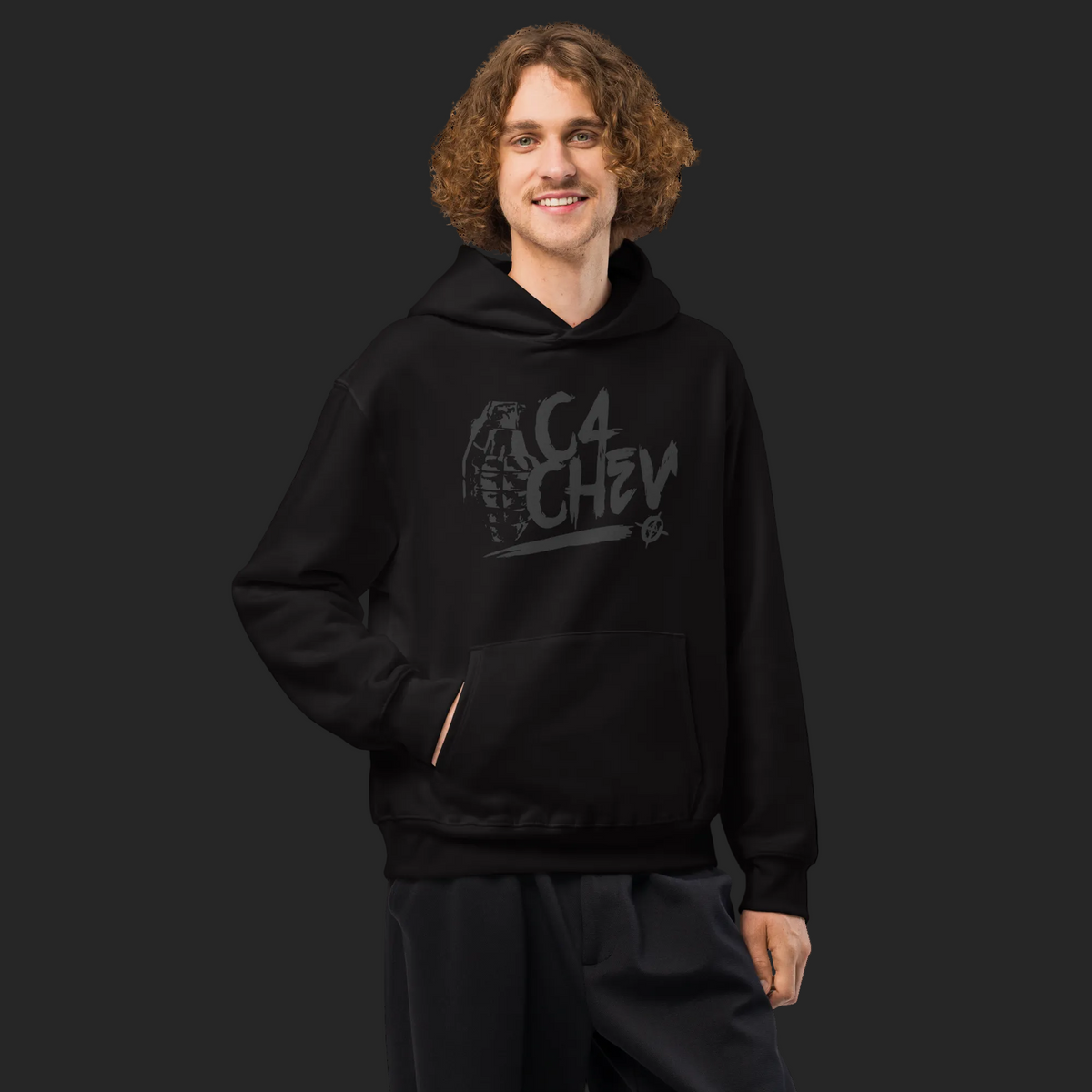 C4CHEV HOODIE HEAVYWEIGHT